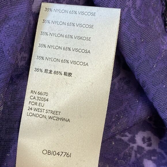 Free People Mini Dress Womens XS Mirror Mirror Black Combo Velvet burnout y2k - Picture 7 of 9